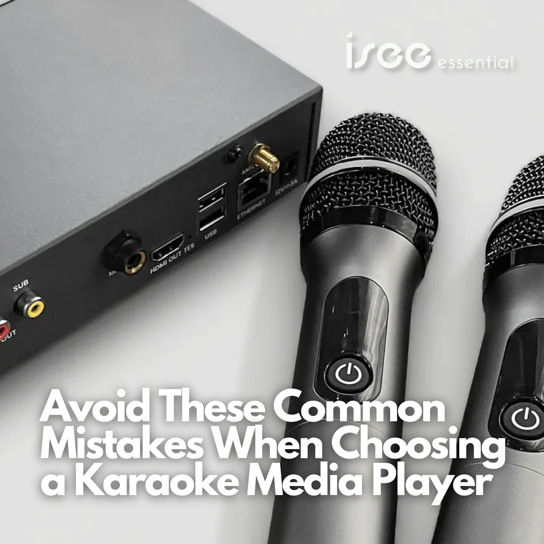 Avoid These Common Mistakes When Choosing a Karaoke Media Player