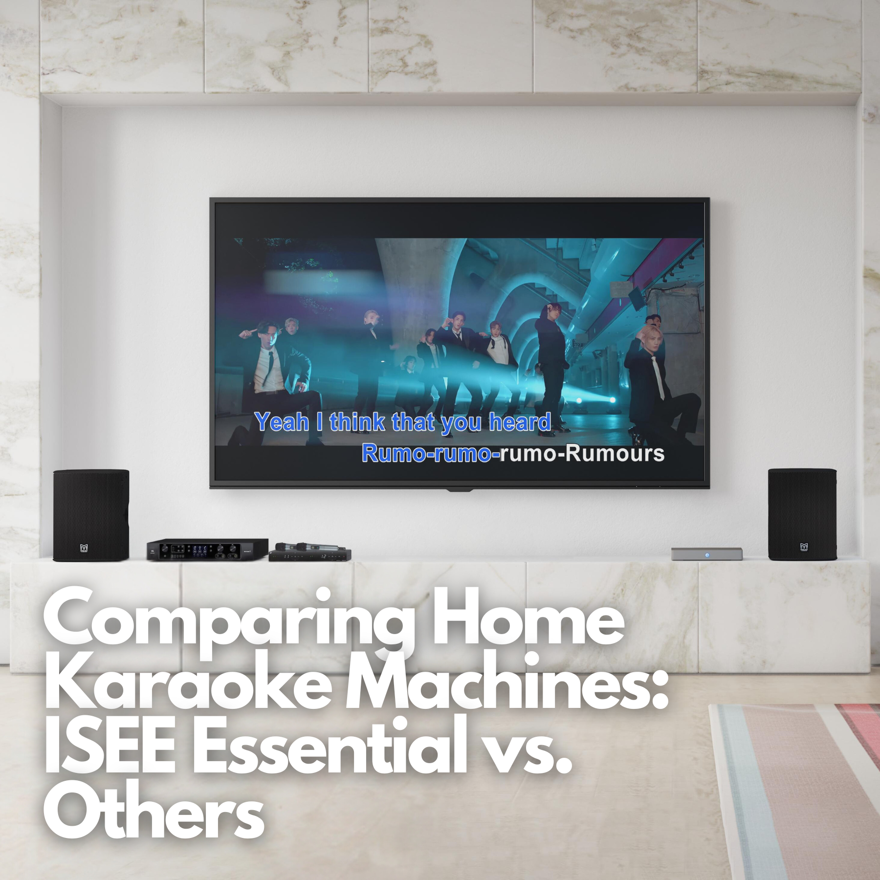Comparing Home Karaoke Machines: ISEE Essential vs. Others