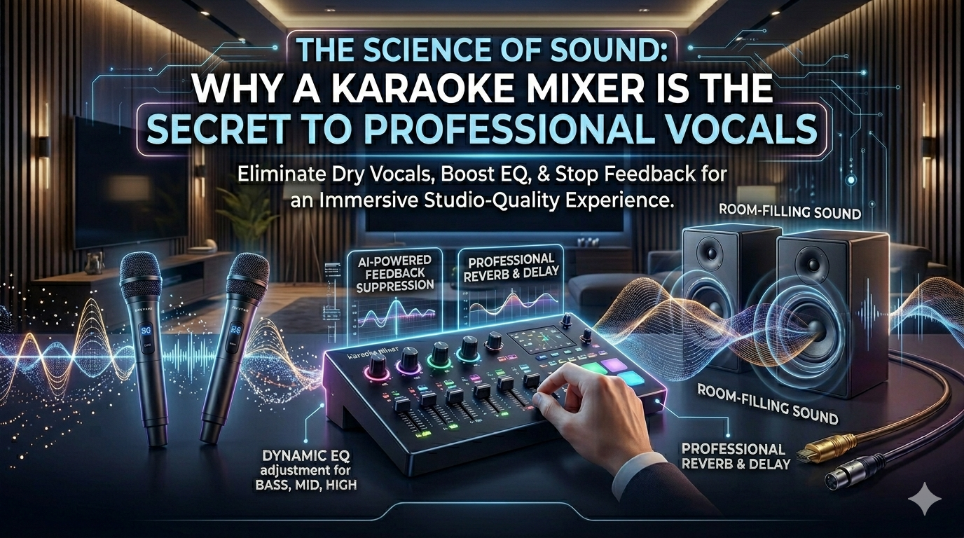The Science of Sound: Why a Karaoke Mixer is the Secret to Professional Vocals ISEE Karaoke