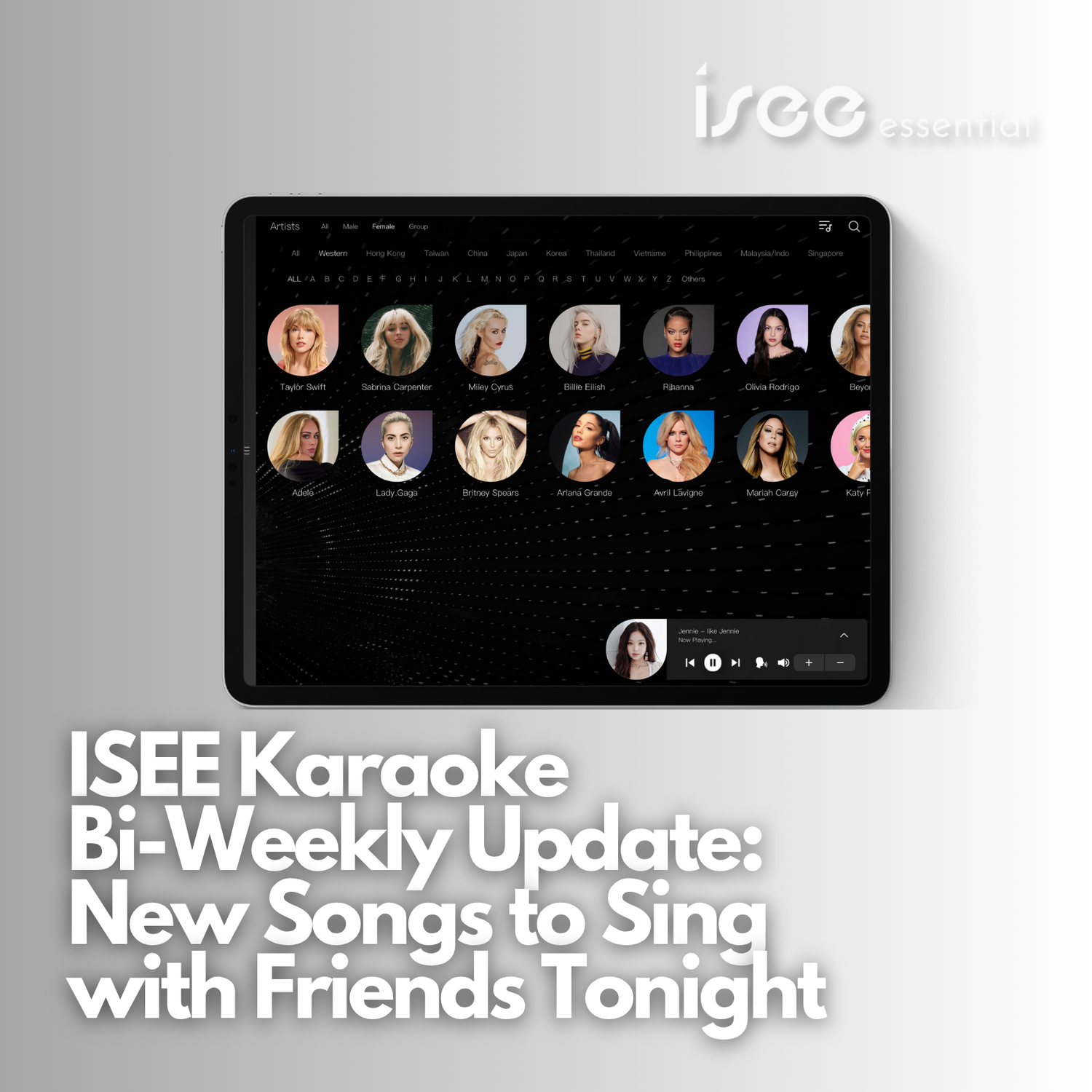 ISEE Karaoke Bi-Weekly Update: New Songs to Sing with Friends Tonight (June 27, 2025)